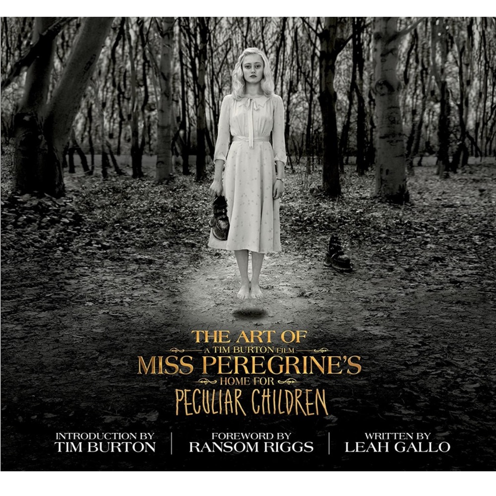 Tim Burton Miss Peregrine's home for peculiar children hardcover book.